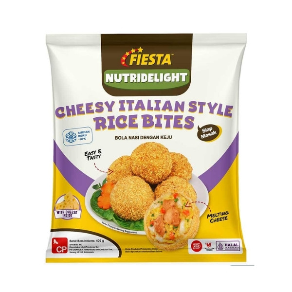 Jual FIESTA CHEESY ITALIAN RICE BITES 400 GR | Shopee Indonesia