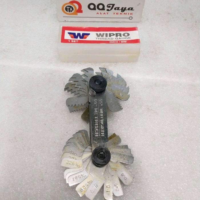 Jual SIAP KIRIM THREAD GAUGE ALAT UKUR DRAT INCHI DAN MILIMETER SURI ...