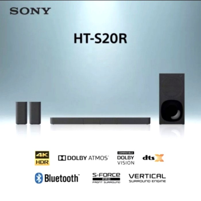 Jual SONY SOUNBAR HT-S20R HT S20R SOUNDBAR GARANSI RESMI SONY | Shopee ...