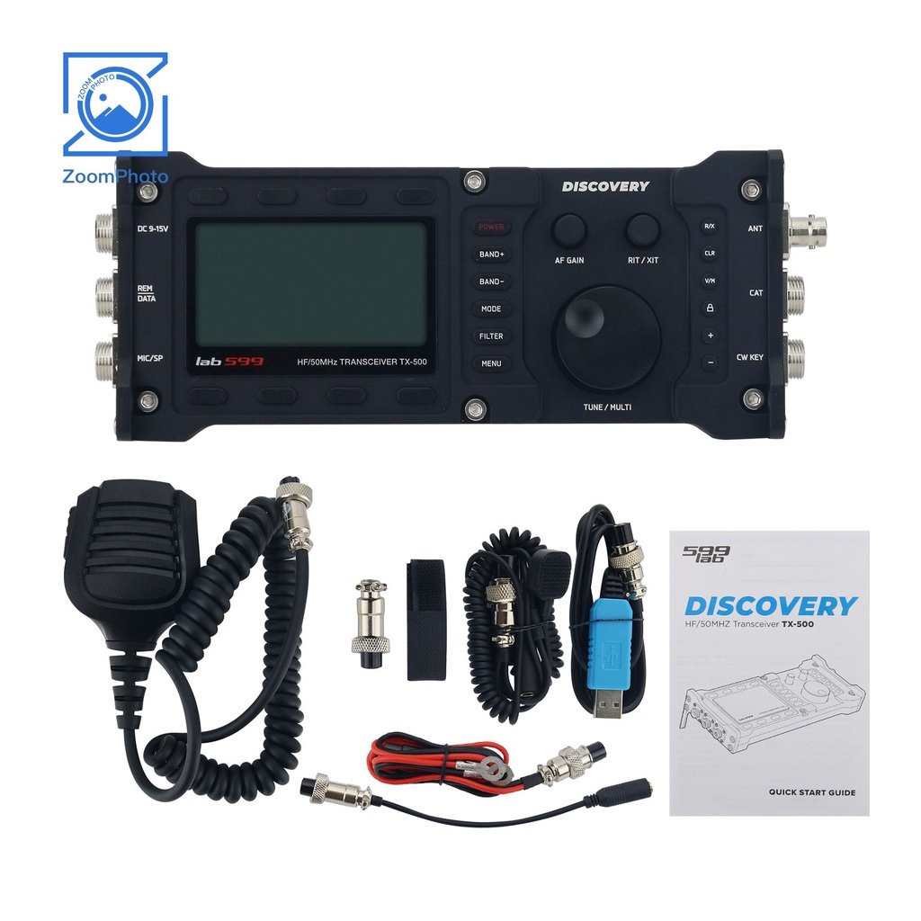 Jual LIM Discovery Lab599 TX-500 10W 50MHz Portable HF Transceiver All ...