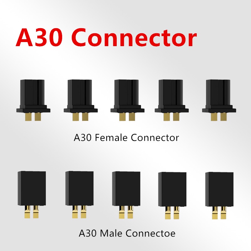 Jual CAGA 10Pairs Oiginal GNB A30 Connector Female Male Plug Adapter ...