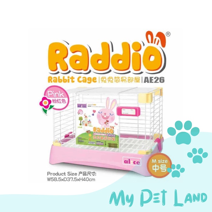 Jual Kandang Kelinci Alice Rabbit Bunny Deluxe Room M Ae26 Ae27 ...