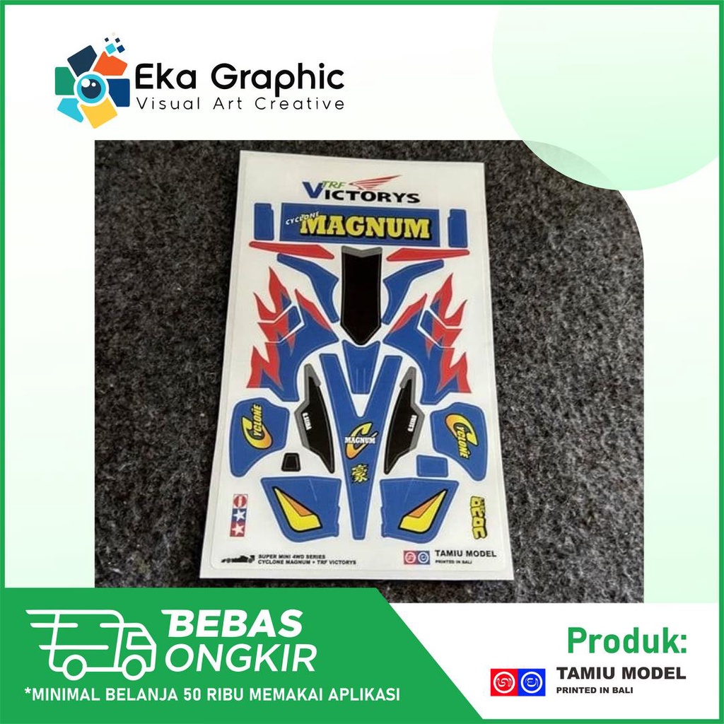 Jual Decal Sticker Cyclone Magnum by Tamiu Model | Shopee Indonesia