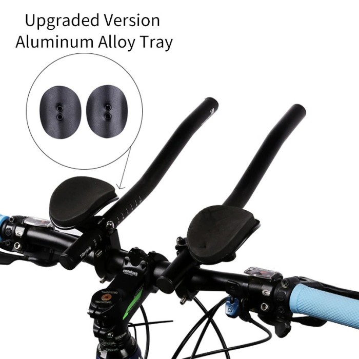 Jual WEST BIKING STANG AERO ARM REST BAR TT HANDLEBAR TIME TRIAL ...