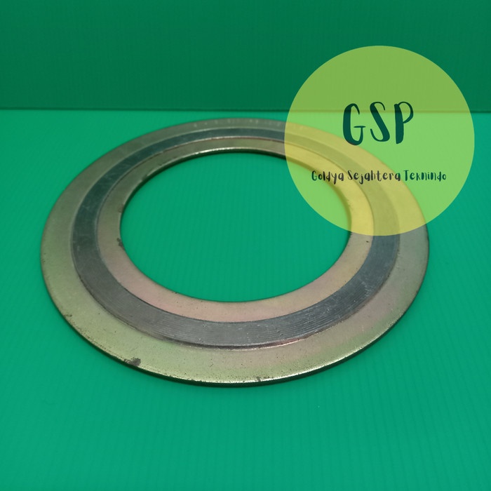 Jual SWG Besi 5 inch - Spiral Wound Gasket Ansi 150 | Shopee Indonesia