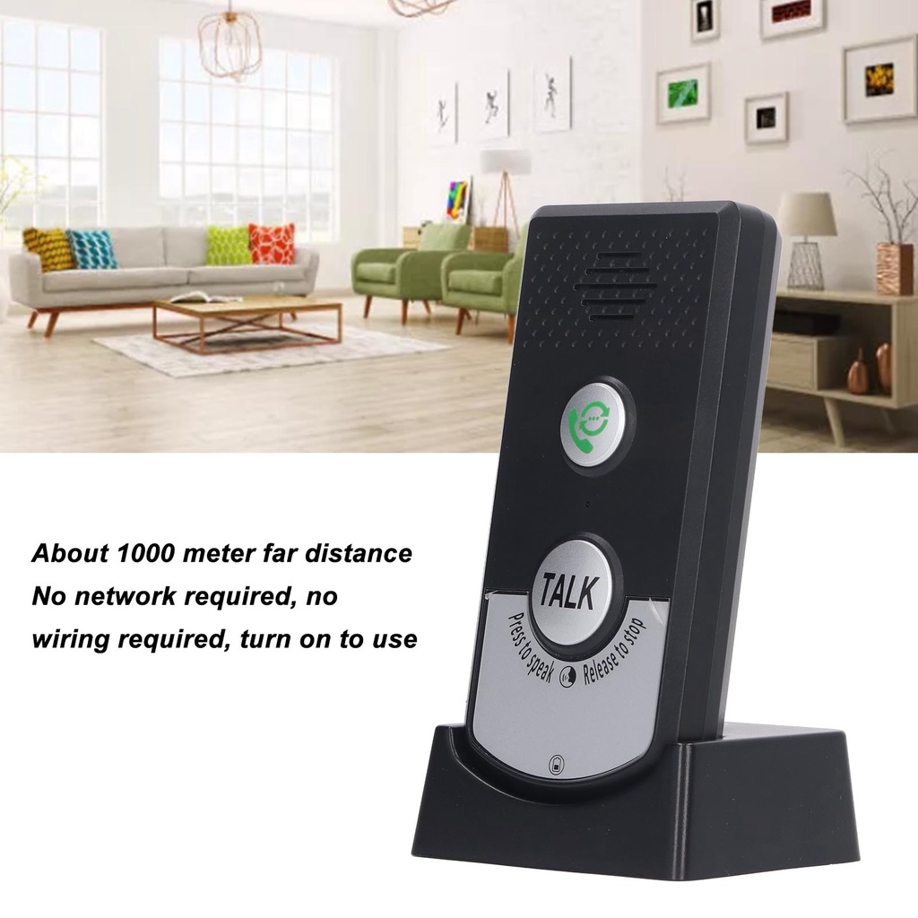 Jual Intercomunicador 2 Way Voice Intercom Super Long Range Wireless ...