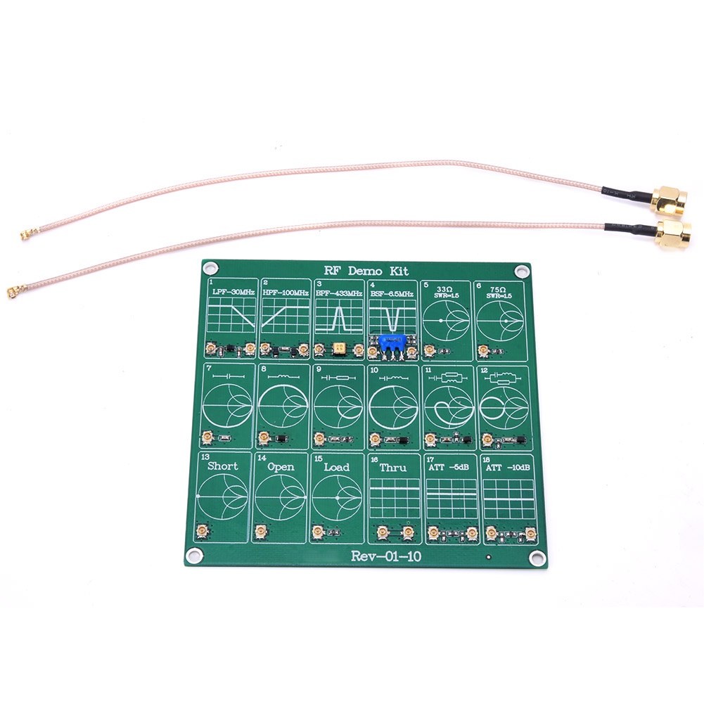 Jual RF Test Board, 18 Functional Modules RF Demo Kit NanoVNA RF Test Module Vector Network ...