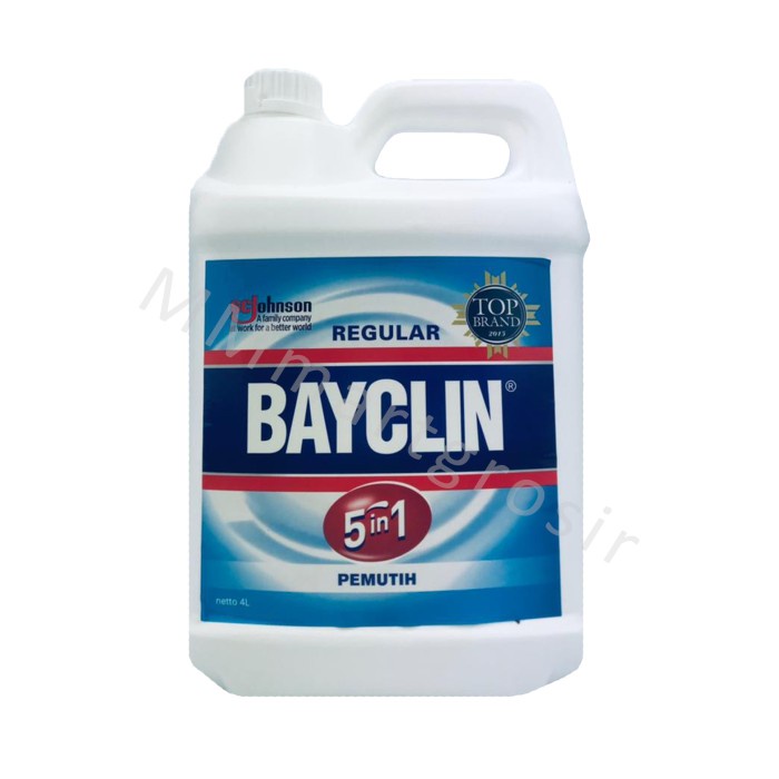 Jual Bayclin / Bayclin Regular / Pemutih 5 in 1 / 4 Liter | Shopee ...