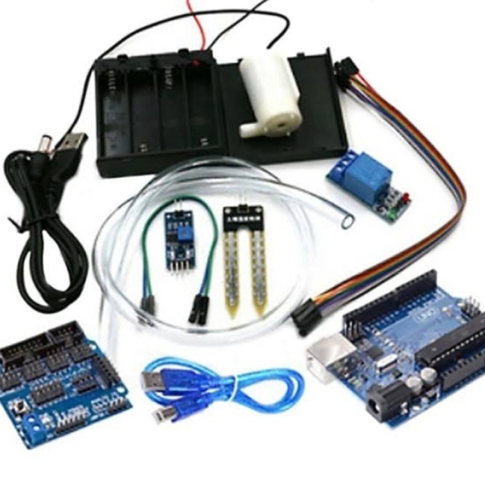 Jual Terlaris Arduino Uno R3 Paket Kit Penyiram Tanaman Otomatis 2 ...