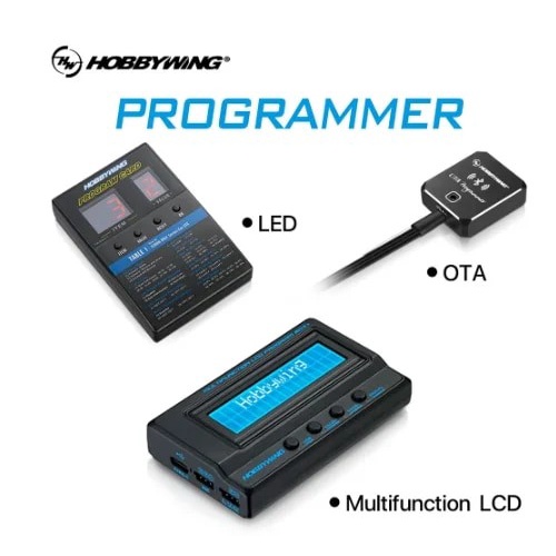 Jual HOBBYWING ESC Program Card LCD/LED/OTA Programming Card Box ...