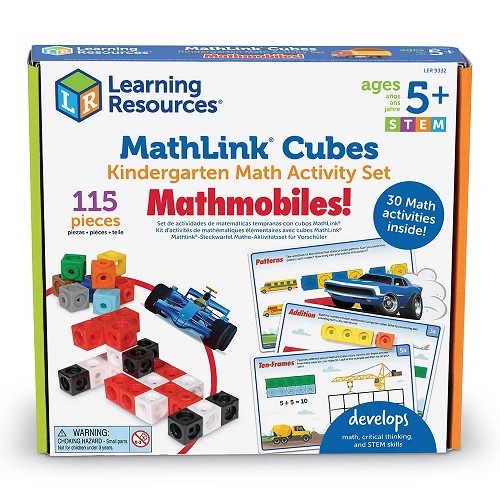 Jual Learning Resources MathLink Cubes Activity Set Mathmobiles ...