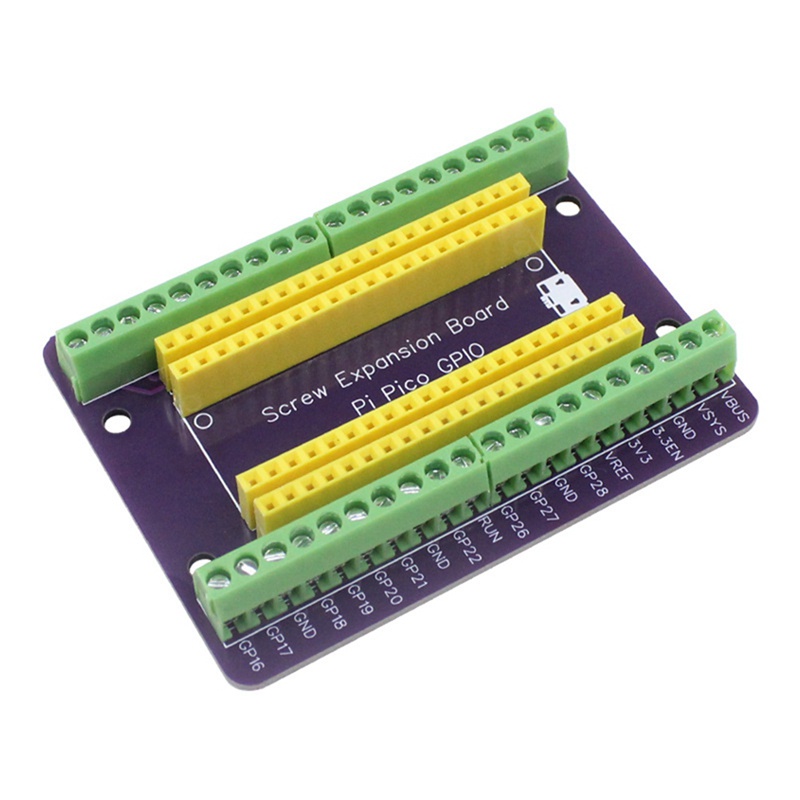 Jual 1Set For Raspberry Pi PICO GPIO Expansion Board Picow Terminal ...