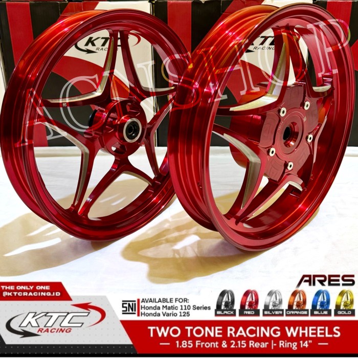 Jual Velg Ktc Ares Two Tone Vario 125 Vario 150/ Vario 160 Cbs | Shopee ...
