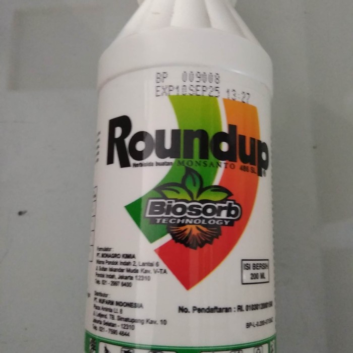 Jual Fresh Flower Roundup 486Sl Herbisida Sistemik Racun Rumput 200 Ml ...