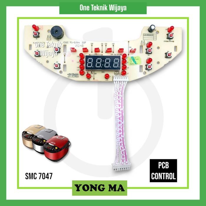 Jual MODUL PCB MAGIC COM RICE COOKER YONG MA SMC7047 | Shopee Indonesia