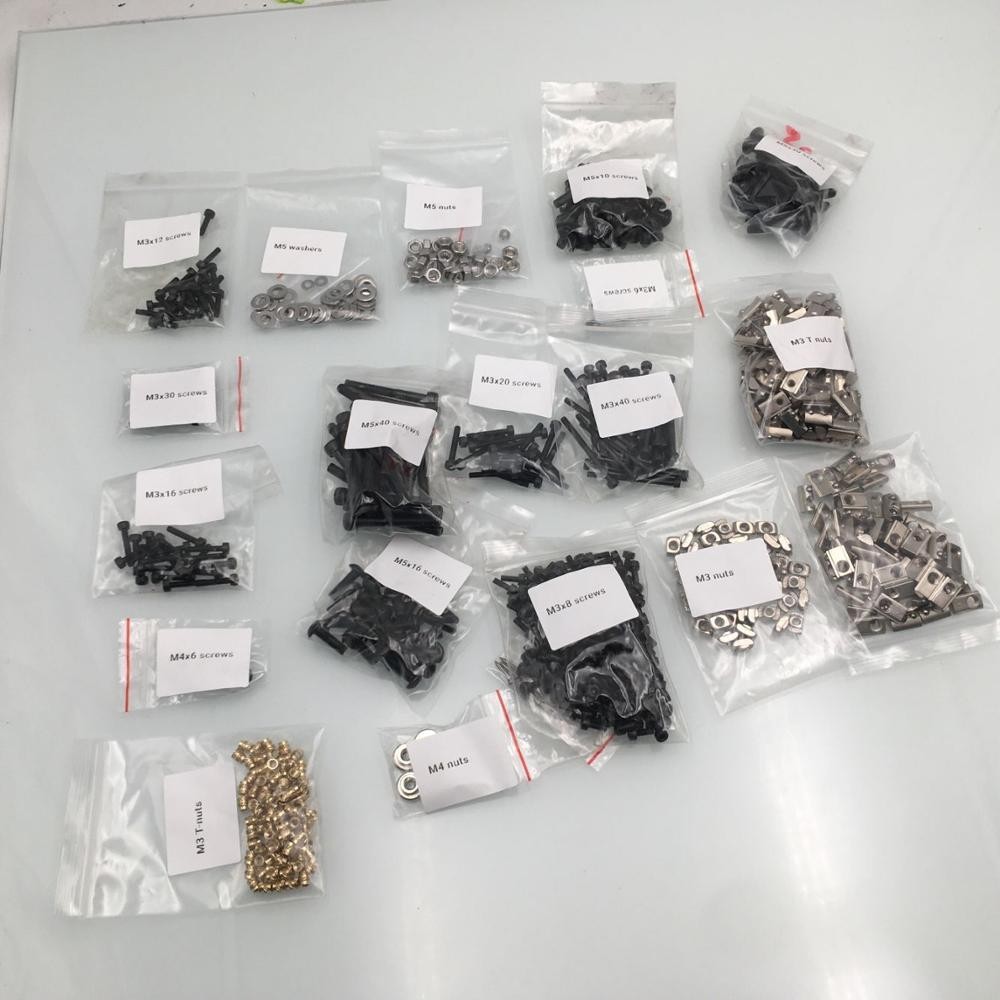 Jual BEST 3D Printer V2.4 R1/R2 DIY Project Fasteners Screws Nuts Full ...