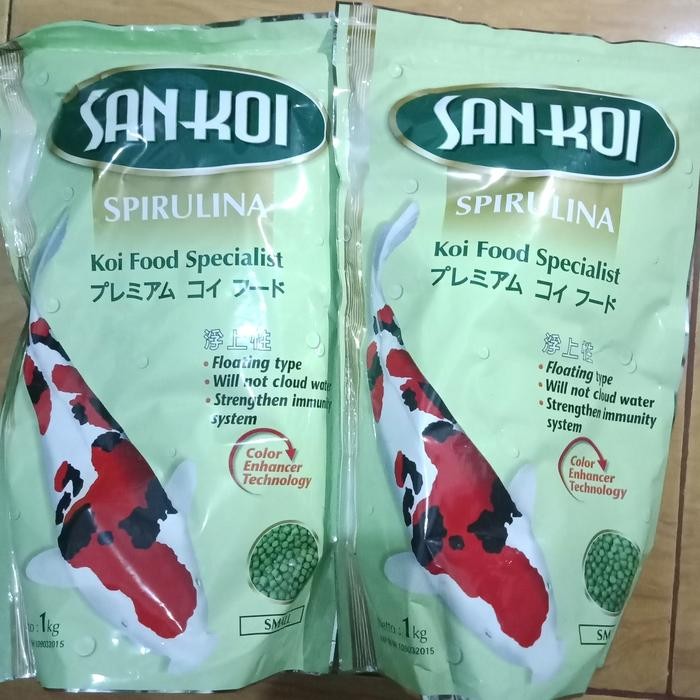 Jual San Koi Sankoi Spirulina 1 Kg | Shopee Indonesia