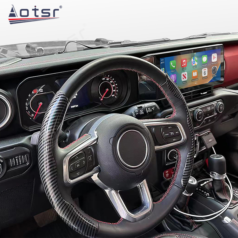 Jual Automotive Multimedia Android 12 For Jeep RUBICON 2018 2019 2020 ...