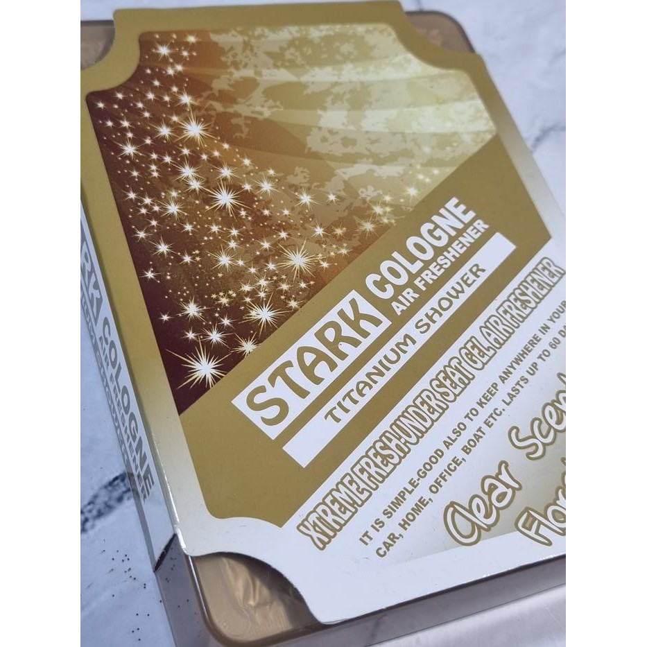 Jual Pengharum pewangi parfum mobil gel padat Stark Cologne | Shopee ...