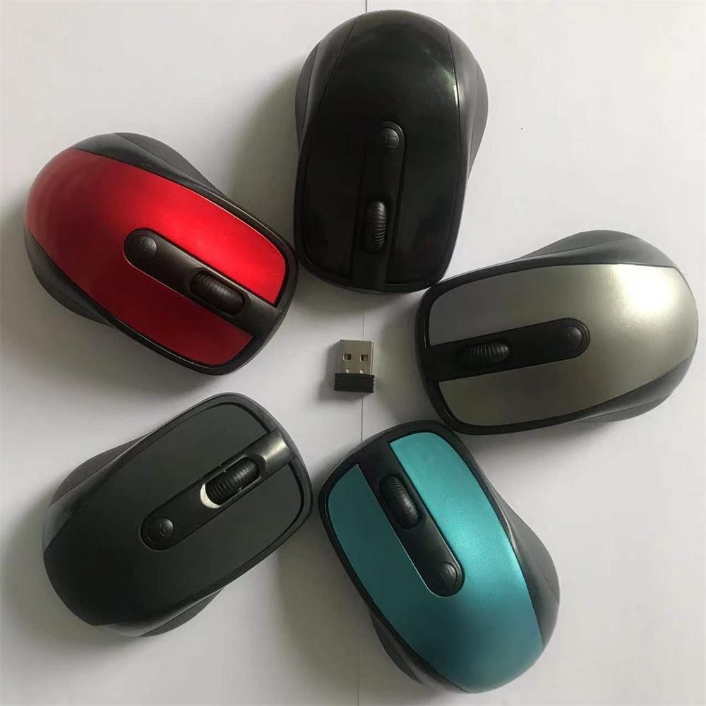 Jual 1/3PCS USB 3.0 Receiver Wireless Mouse 2.4G Silent Mouse 4 Buttons ...