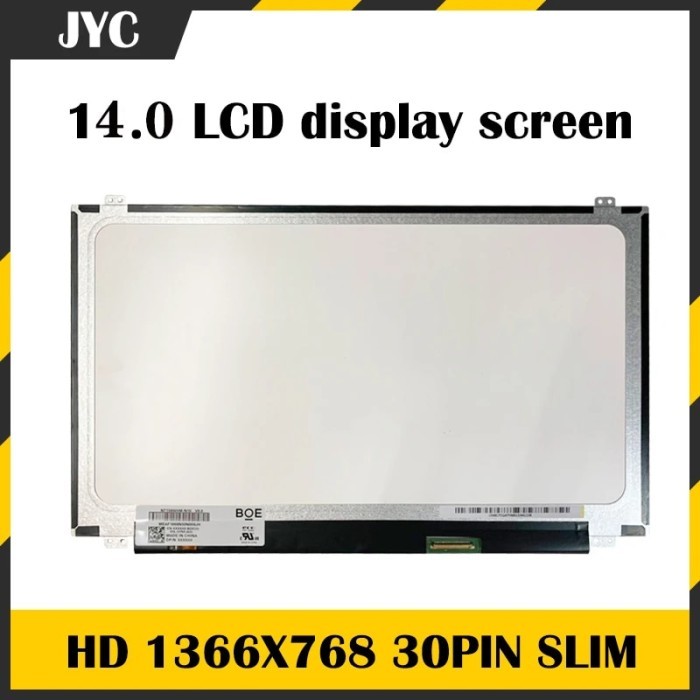 Dalle écran LCD LED 14" NT140WHM-N47 1366x768 - 40 Broches, Neuf, Garantie 1 An
