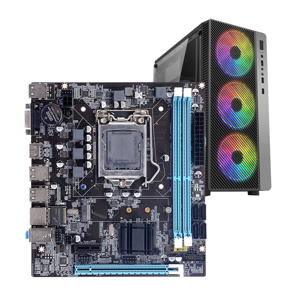 Jual H61 Motherboard Set DDR3 16GB Micro-ATX PC Main Board LGA1155 ...