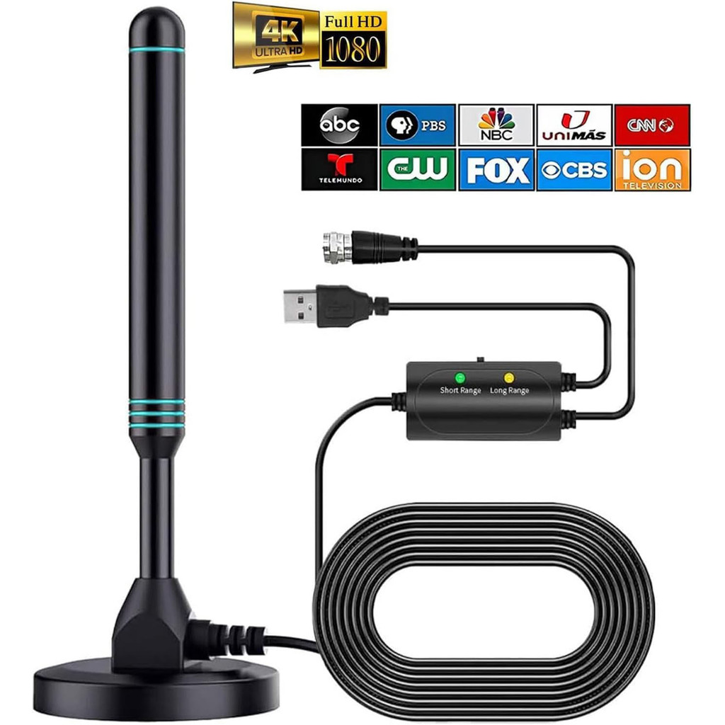 Jual KAST Antena TV Digital Indoor High Gain Antenna DVB-T2 25dB - K290 ...