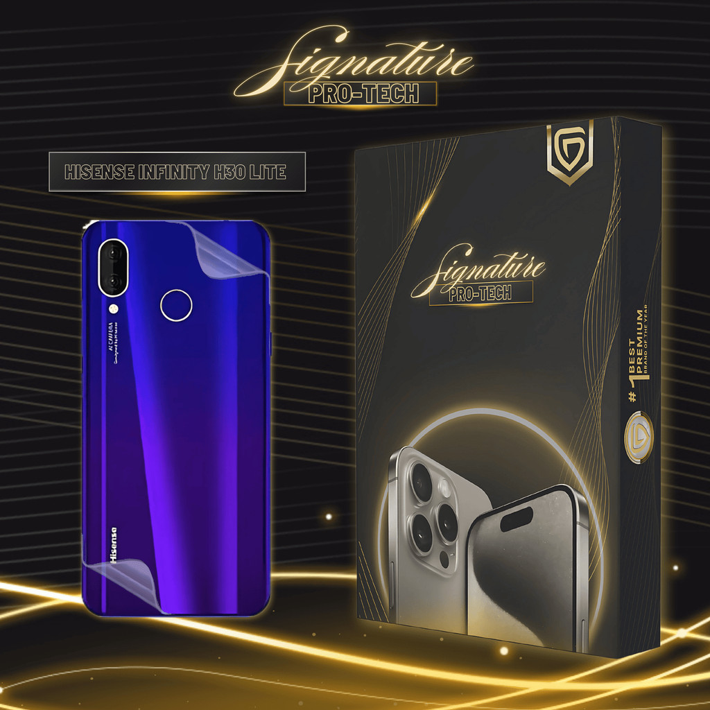 Housse 360° HiSense Infinity H30 Lite – Bumper Wallet, Protection Totale, Noir