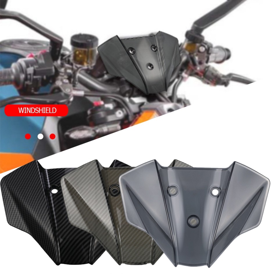 Jual 2023 FOR KTM 1290 SuperDuke R MY20 Motorcycle Windshield Flyscreen ...
