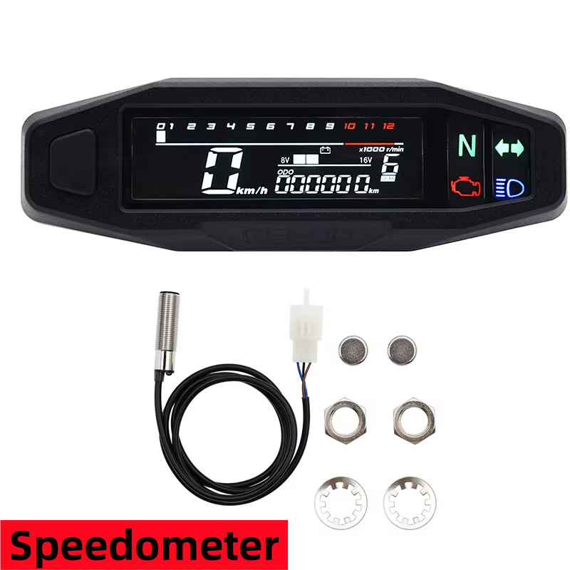 Jual Motorcycles Accessories Rpm Tachometer Motorcycle Speedometer ...
