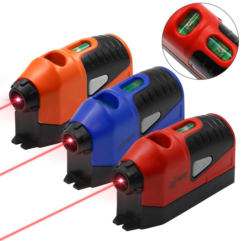 Jual Alat Pengukur Level Spirit Vertikal Mini Laser Level Ground Deco ...
