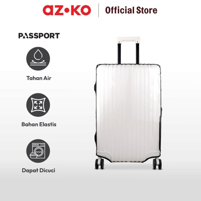 Jual AZKO Passport Ukuran M Sarung Koper Spandex | Shopee Indonesia