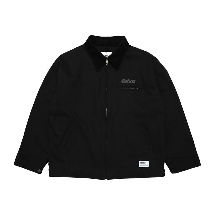 Jual Crooz Dakota Work Jacket Heavyweight 14 Oz Black | Shopee Indonesia