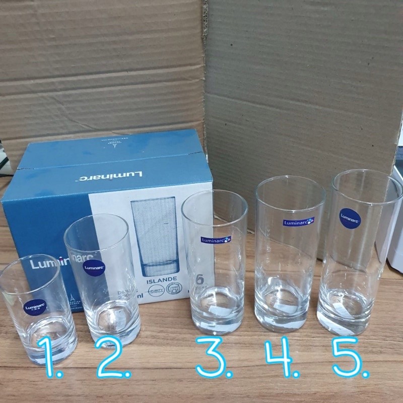 Lot De 6 Verres Luminarc Islande 30 cl