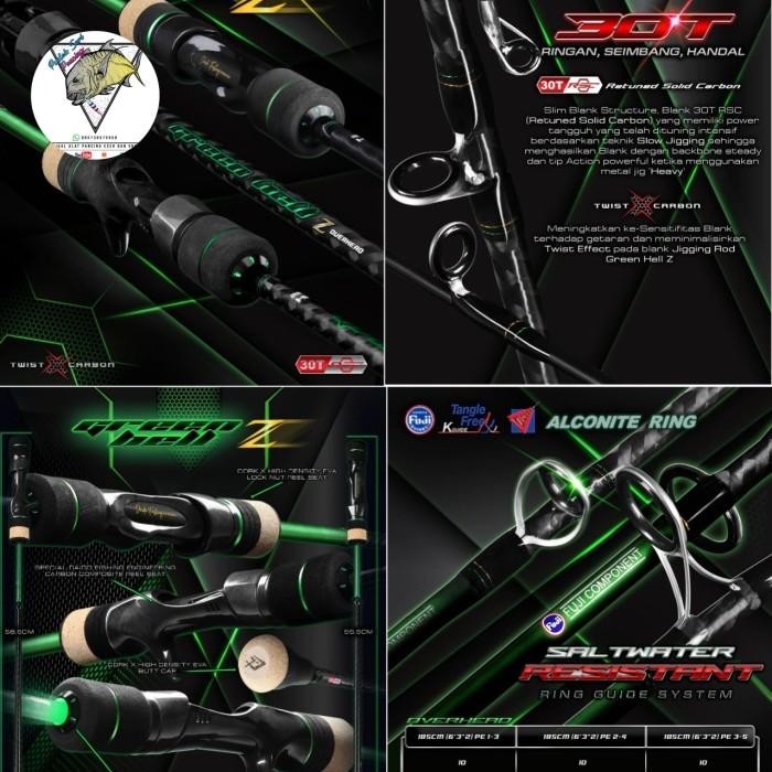 Jual JORAN DAIDO GREEN HELL OVER HEAD DAN SPINING | Shopee Indonesia