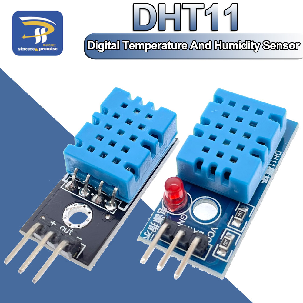 Jual IMPORT DIGITAL TEMPERATURE AND HUMIDITY SENSOR DHT11 LED MODULES ...