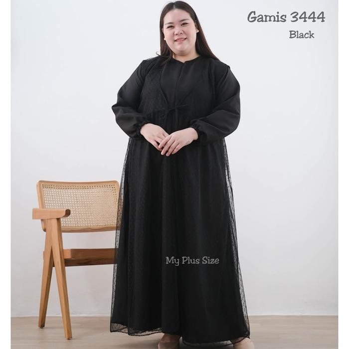 Jual Gamis Tile Dot Jumbo 3444, Ld 130 & 145 Cm | Shopee Indonesia