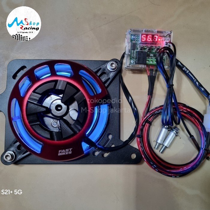 Jual New !! extra fan radiator nmax aerox Vario pcx dengan garnish ...