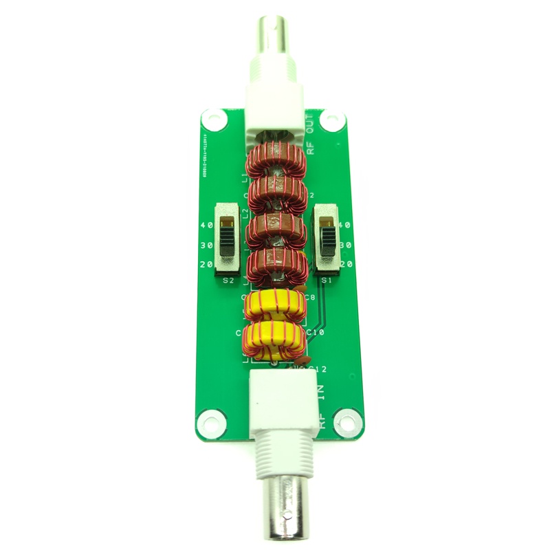 20M 30M 40M CW SSB Low-pass Filter LPF Board DIY Kit / Finished Low