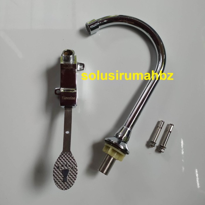 Jual Produk Terbaik] KRAN ANGSA PEDAL INJAK KRAN DOKTER LAB INDUSTRI ...