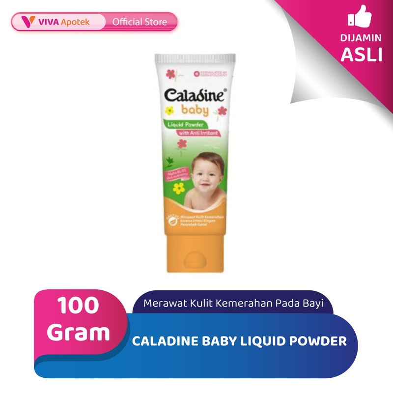 Jual Caladine Baby Liquid Powder Merawat Kulit Kemerahan Pada Bayi (100 ...