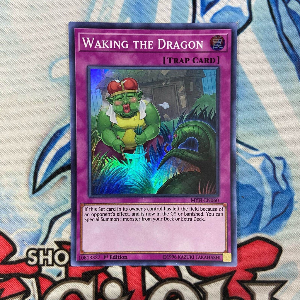 waking the dragon yugioh card [STP3-EN014] Super Rare  TokenMTG may be 1st or Unlimited Edition Yu-Gi-Oh! - Waking The Dragon