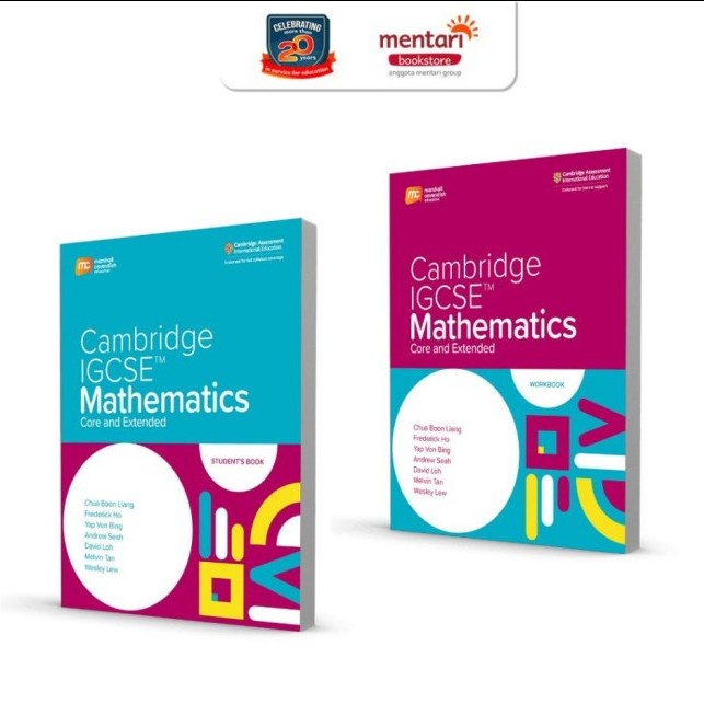 Jual Cambridge Igcse Mathematics Core & Extended From Mce Buku Maths ...