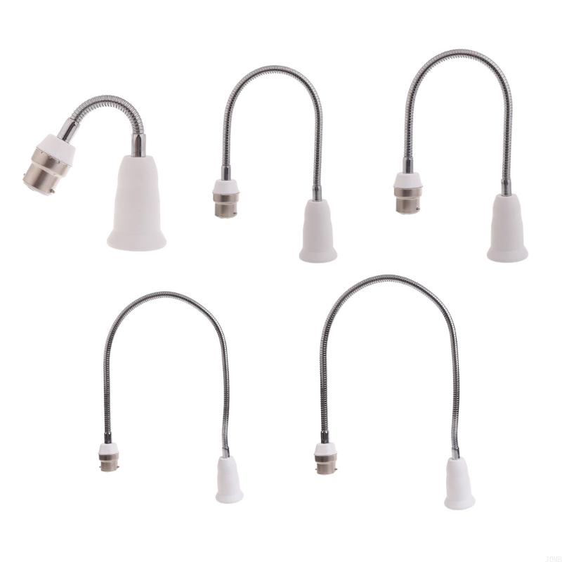 Jual B22 to E27 Light Socket Extender Adapter Adjustable E27 to B22 ...