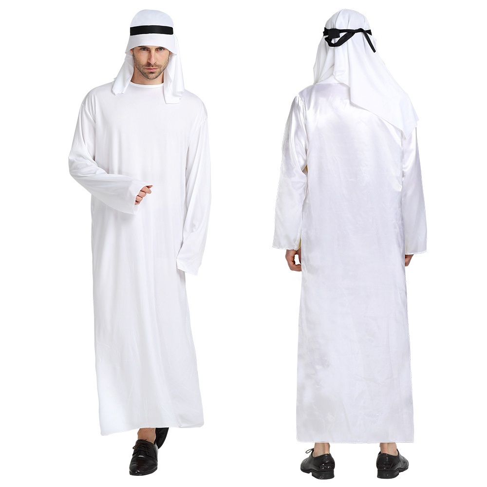 Jual Halloween Carnival Arabian Robe Chief Prince Cosplay Costume ...