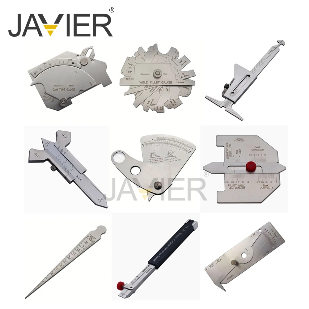 Jual NEW Welding Gauge Inspection Gage Weld Seam Bead Fillet Crown Test ...