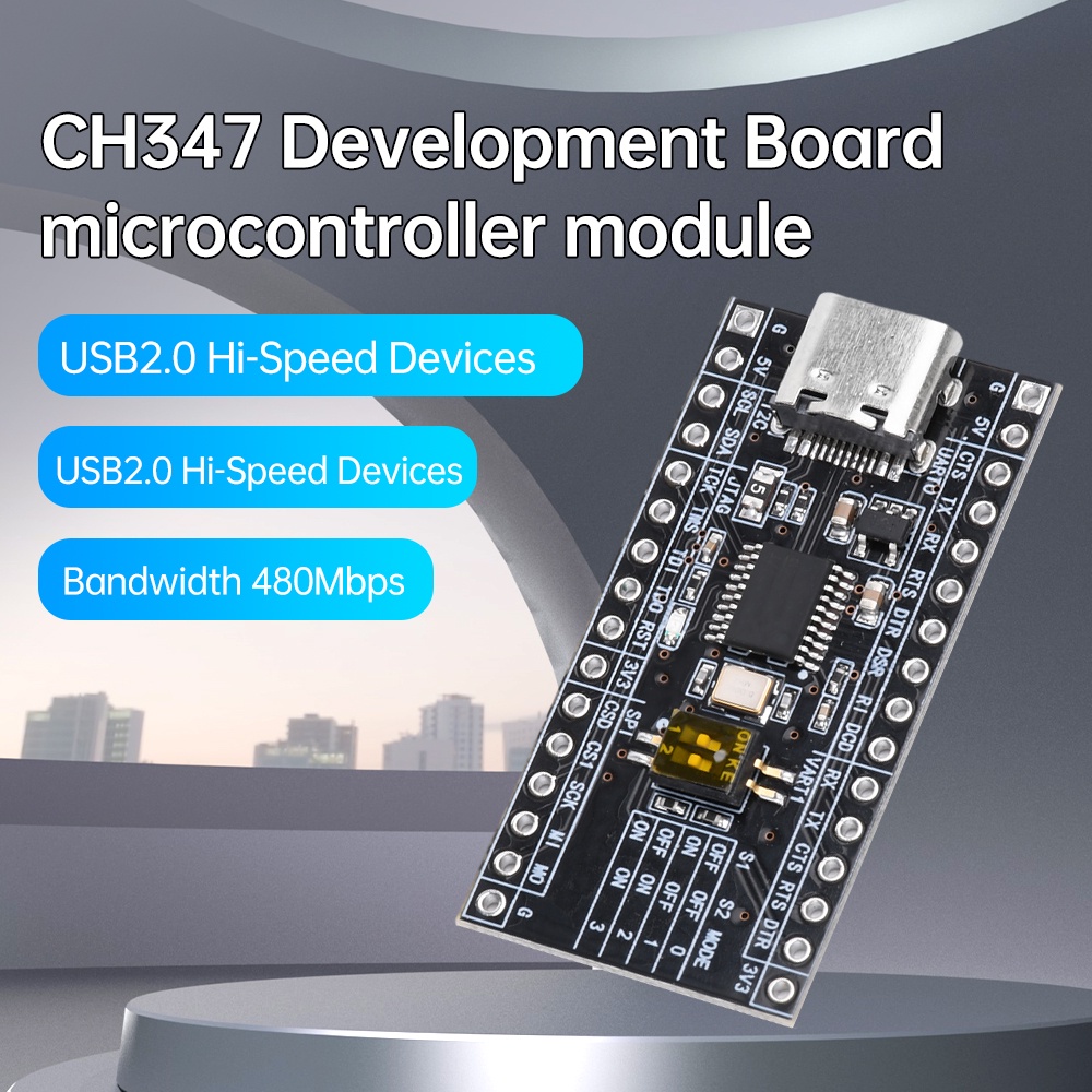 Jual CH347 Development Board USB 2.0 480Mbps Hi-Speed USB Adapter ...