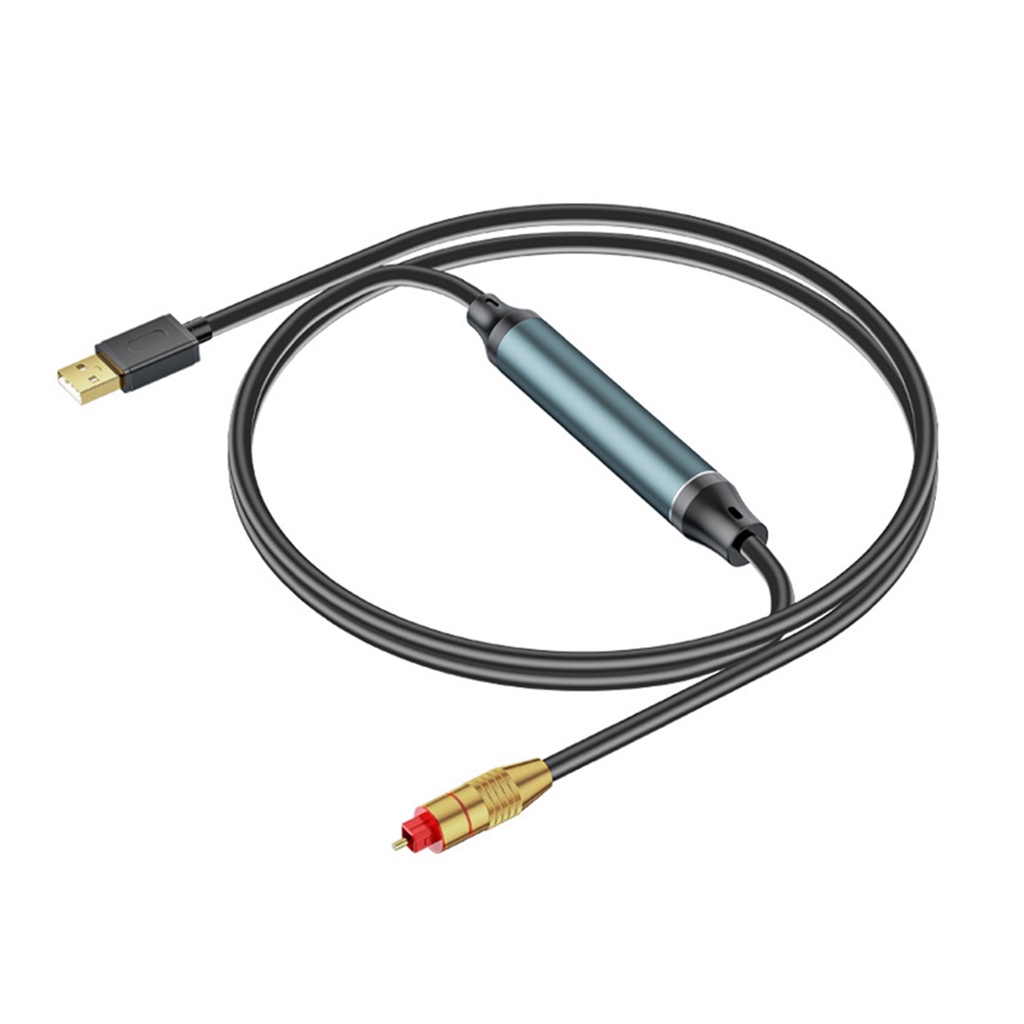 Jual USB to Optical Audio Adapter USB A to Fiber Optic Audio SPDIF Port ...