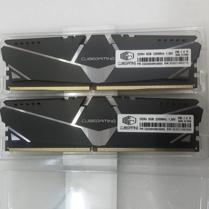 Jual [Expert] RAM Cube Gaming 16GB PC25600 3200MHz DDR4 Micron Dual ...