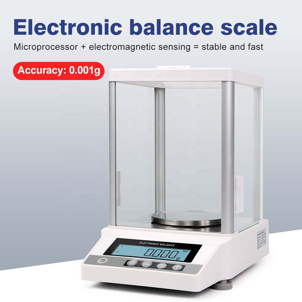 Jual Electronic Analytical Balance 310g*0.001g Laboratory Weighing ...